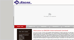 Desktop Screenshot of enconafrica.com