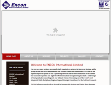 Tablet Screenshot of enconafrica.com